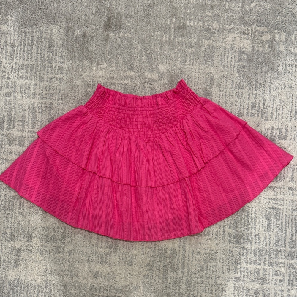 Katie J NYC Fuchsia A-Line Skirt